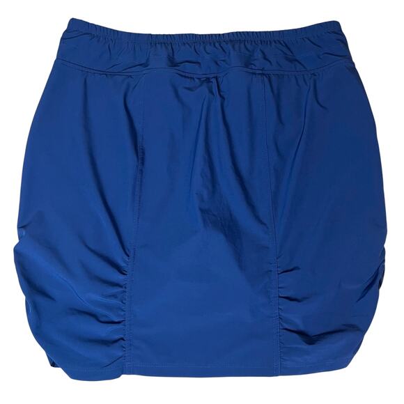XCVI Stretch Active Skort Performance Skirt Navy Blue Size XL - Picture 7 of 8